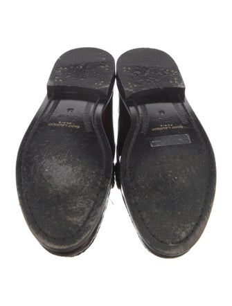 Saint Laurent Patent Leather Loafers