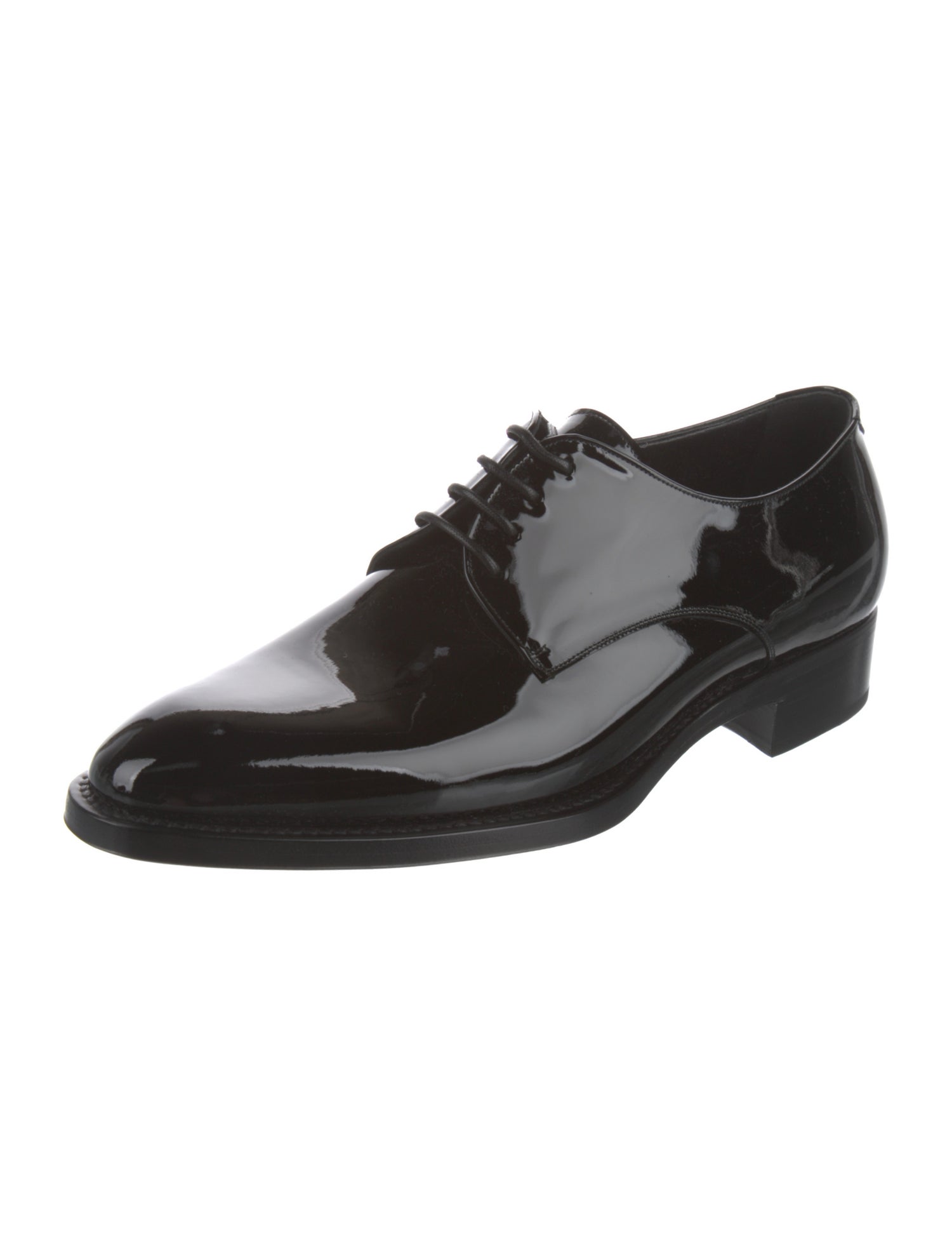 Saint Laurent Patent Leather Oxfords w/ Tags