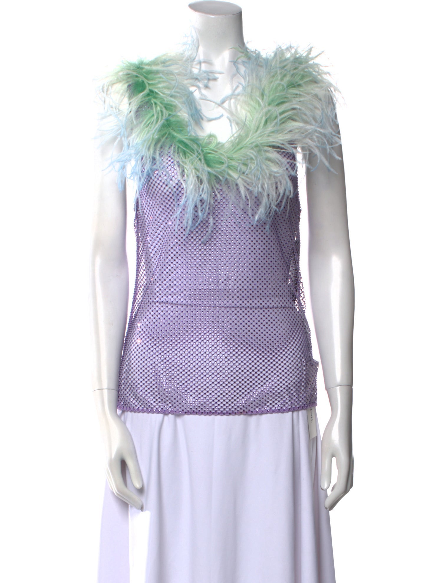 Saint Laurent 2022 Printed Top w/ Tags