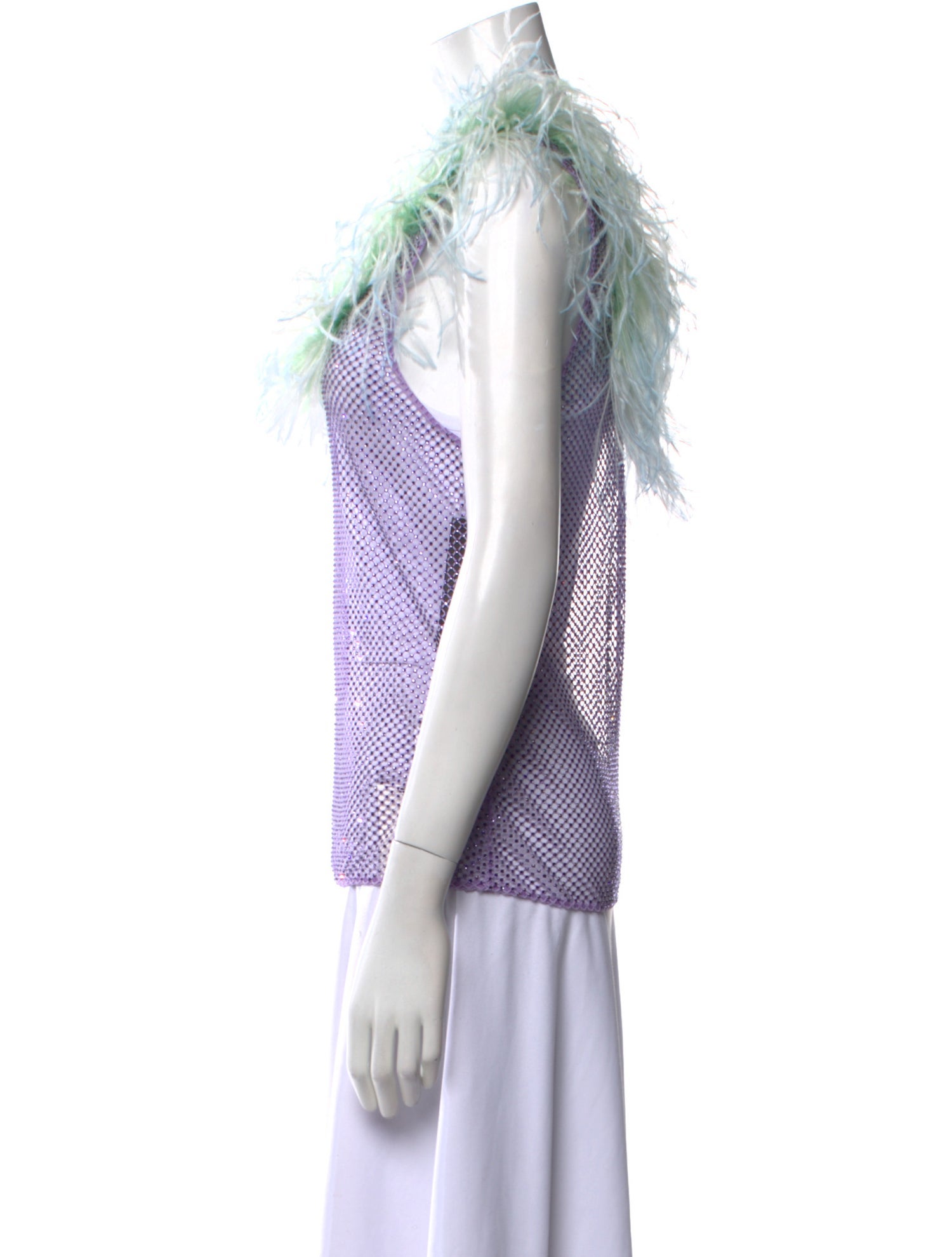 Saint Laurent 2022 Printed Top w/ Tags