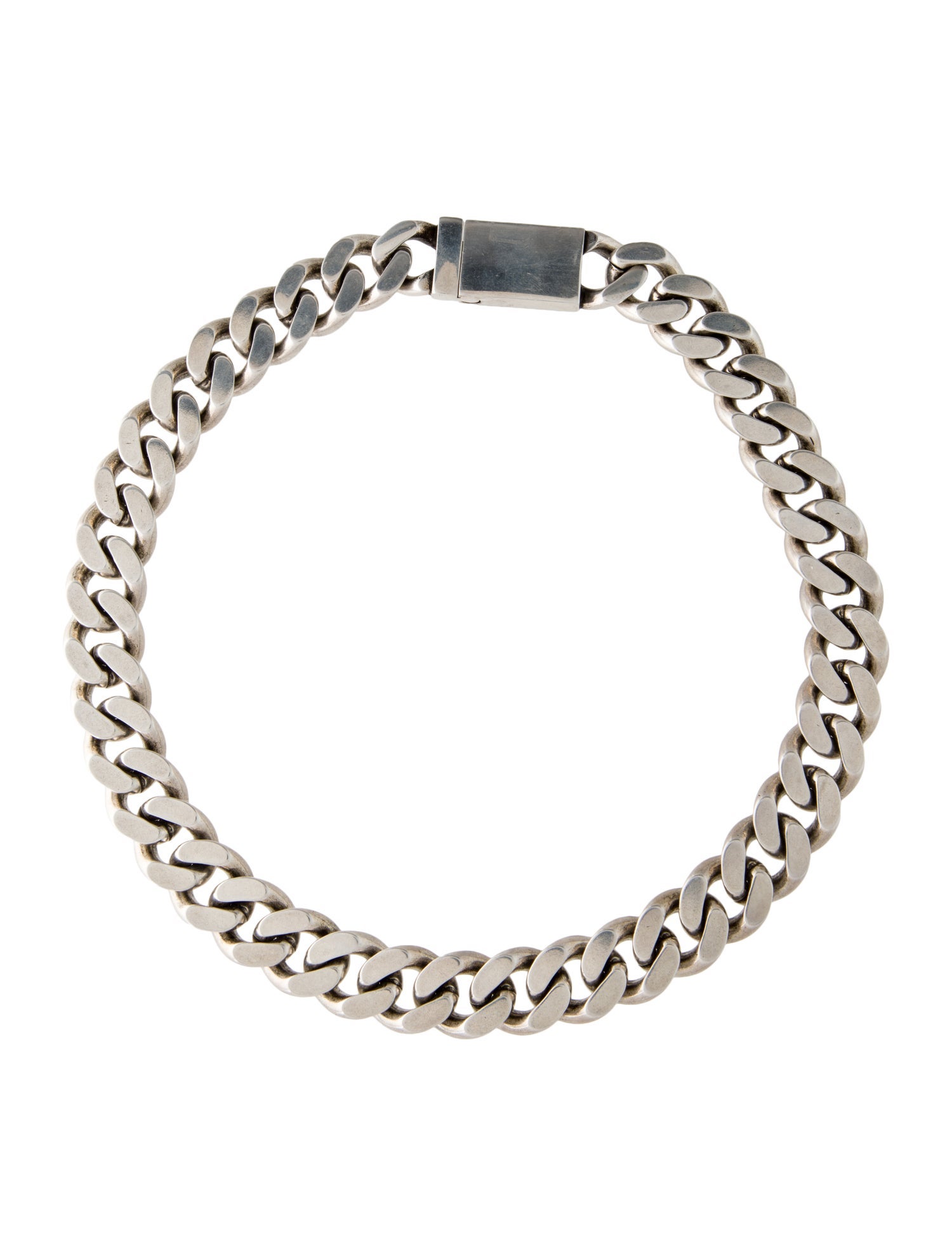Saint Laurent Curb Chain Necklace