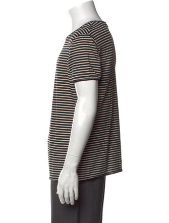 Saint Laurent 2021 Stripe Border T-Shirt