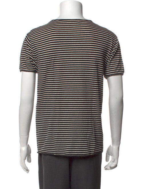 Saint Laurent 2021 Stripe Border T-Shirt
