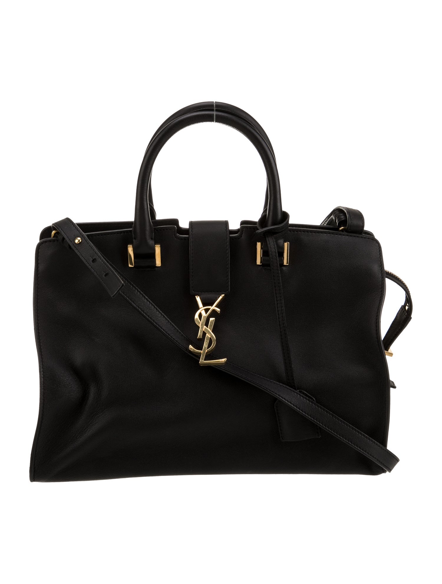 Saint Laurent Leather Cabas Small