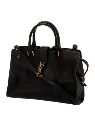 Saint Laurent Leather Cabas Small