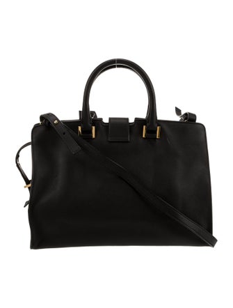 Saint Laurent Leather Cabas Small