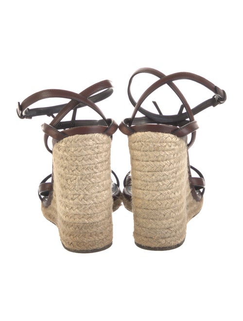 Saint Laurent Leather Espadrilles