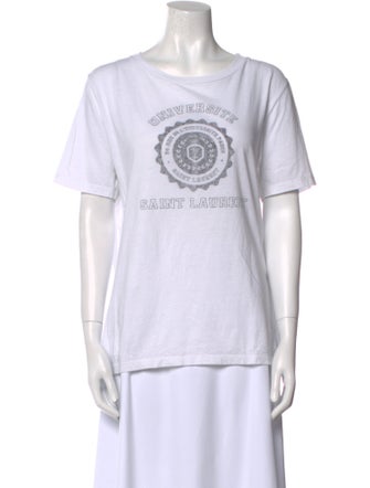 Saint Laurent 2017 Graphic Print T-Shirt