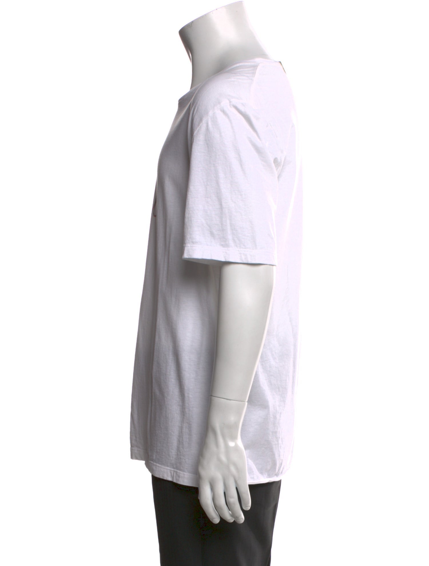 Saint Laurent Graphic Print Crew Neck T-Shirt