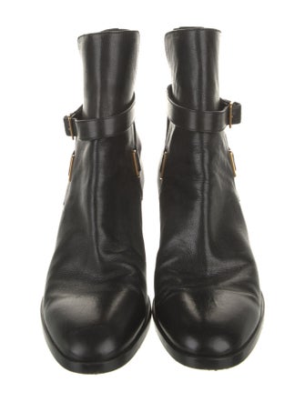 Saint Laurent Leather Boots