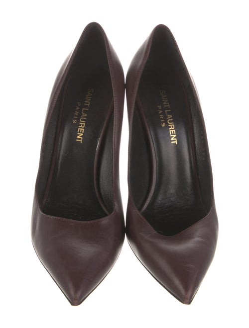 Saint Laurent Leather D'Orsay Pumps
