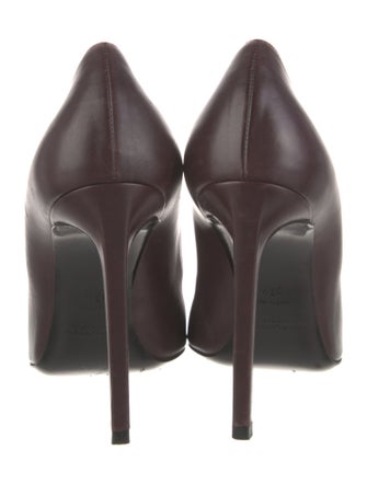 Saint Laurent Leather D'Orsay Pumps