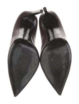 Saint Laurent Leather D'Orsay Pumps