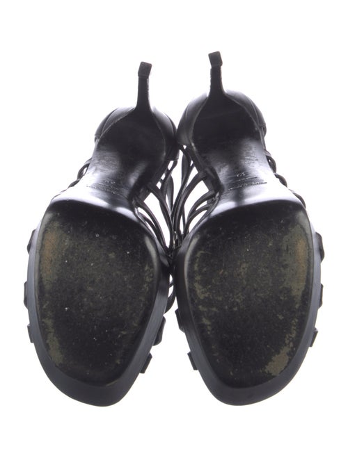 Saint Laurent Leather Gladiator Sandals
