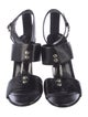 Saint Laurent Leather T-Strap Sandals