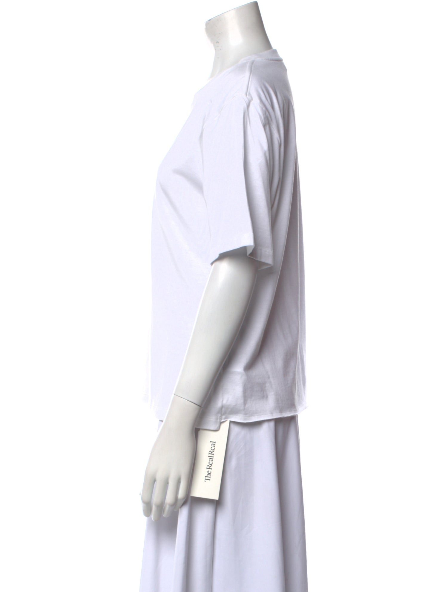 Saint Laurent Graphic Print Crew Neck T-Shirt