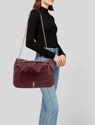 Saint Laurent Lambskin Shoulder Bag 2024