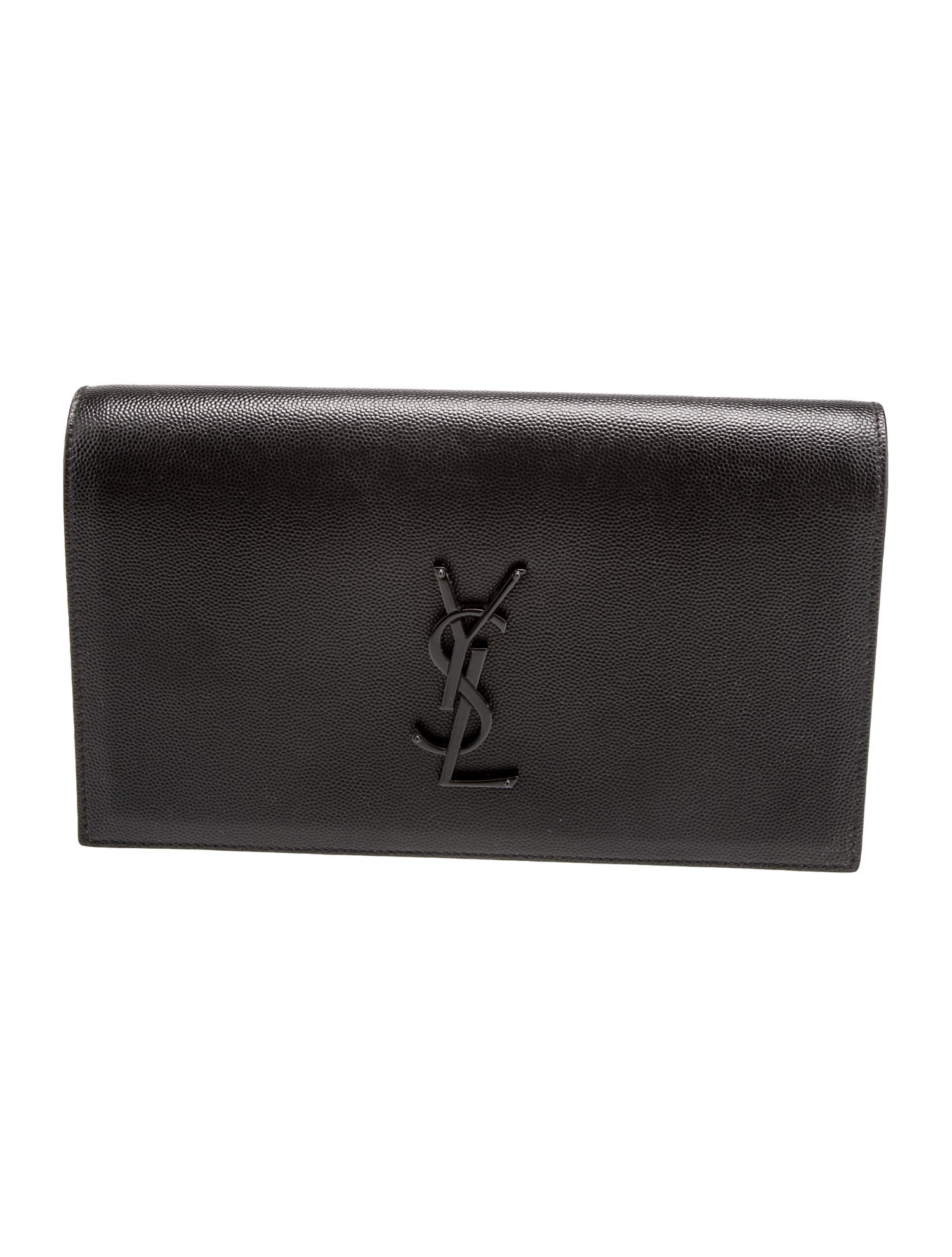 Saint Laurent Leather Clutch