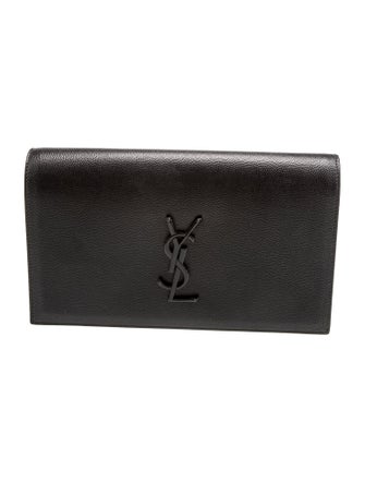 Saint Laurent Leather Clutch