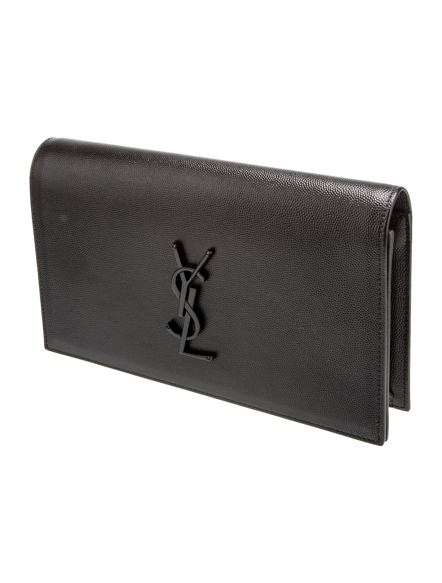 Saint Laurent Leather Clutch