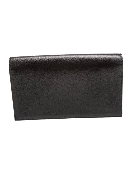 Saint Laurent Leather Clutch