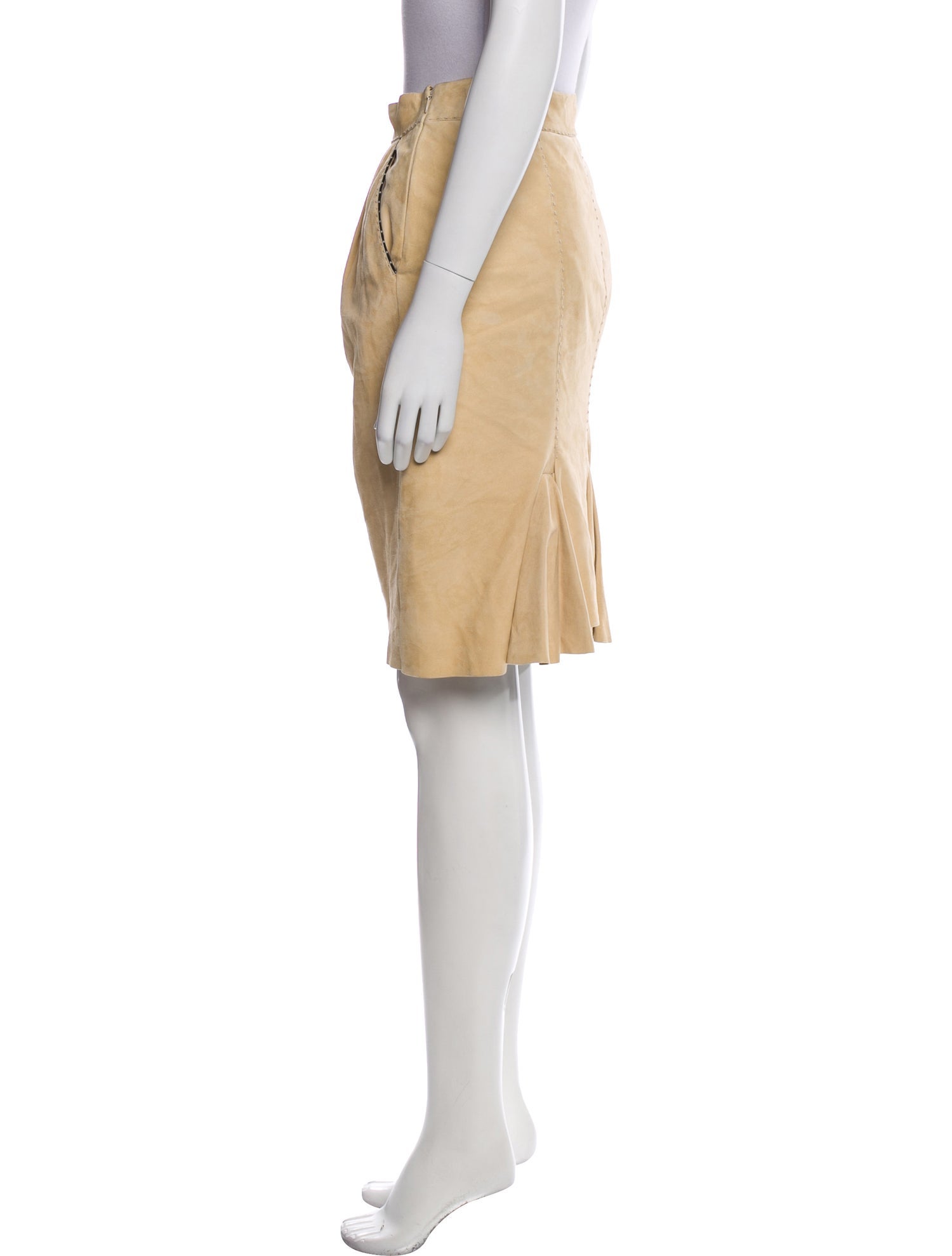 Yves Saint Laurent Rive Gauche Vintage Knee-Length Skirt