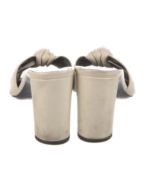 Saint Laurent Leather Slides