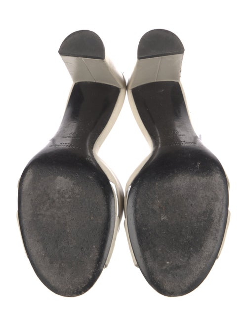 Saint Laurent Leather Slides