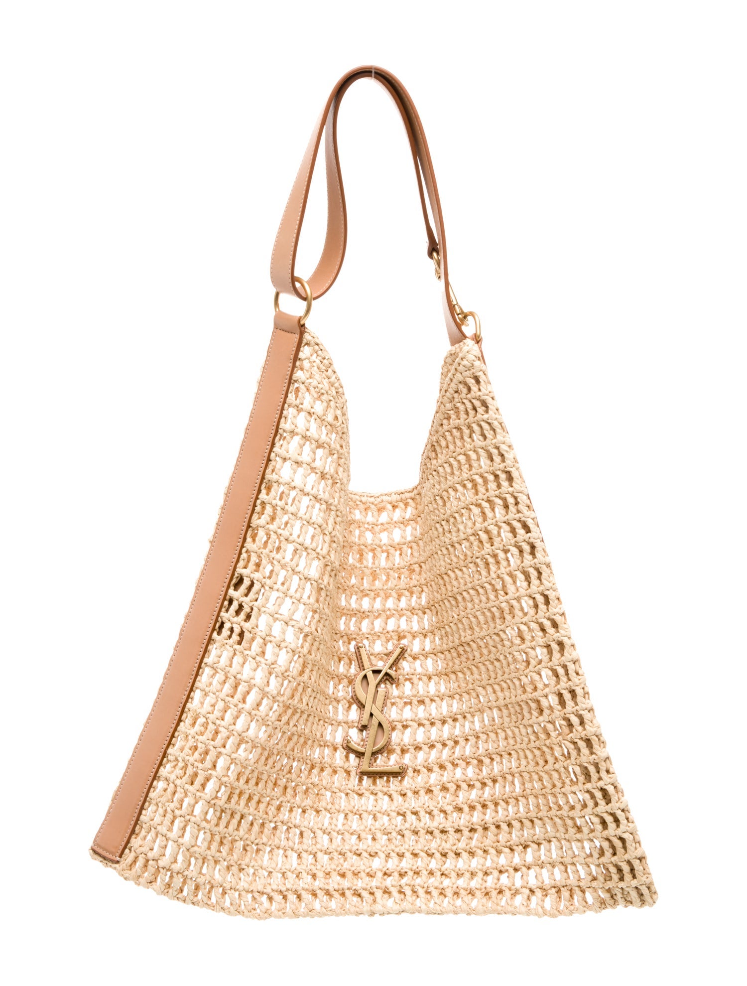 Saint Laurent Signature Oxalis Beach Bag