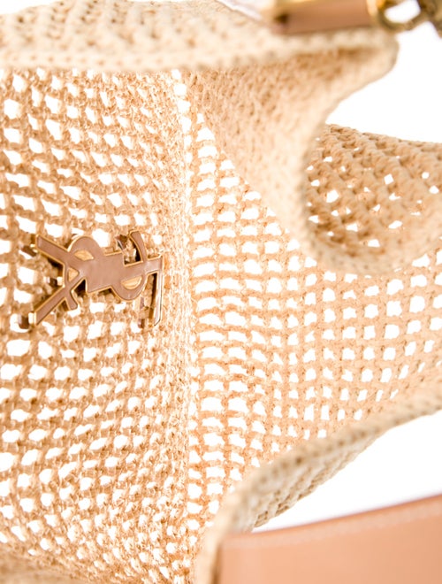 Saint Laurent Signature Oxalis Beach Bag