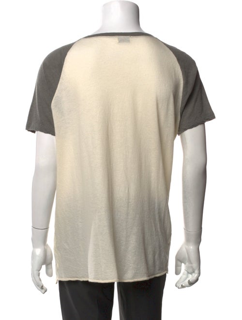 Saint Laurent 2019 Robot Logo Raglan T-Shirt