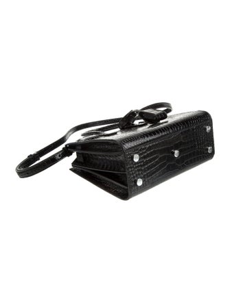 Saint Laurent Embossed Leather Sac De Jour Nano 2022