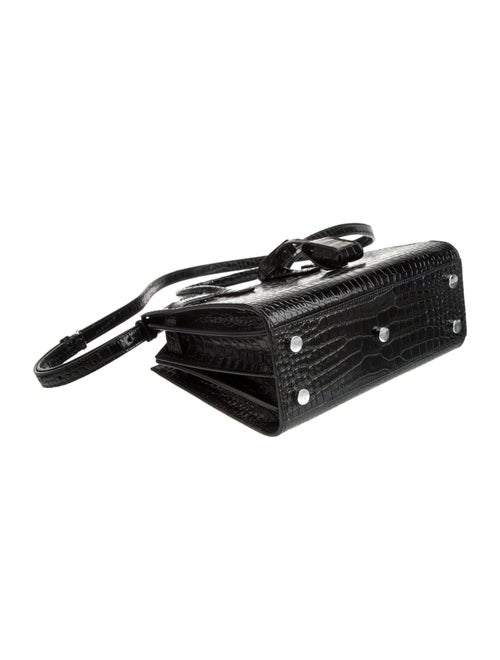 Saint Laurent Embossed Leather Sac De Jour Nano 2022