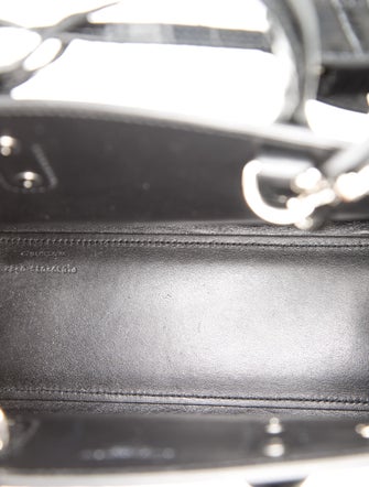 Saint Laurent Embossed Leather Sac De Jour Nano 2022