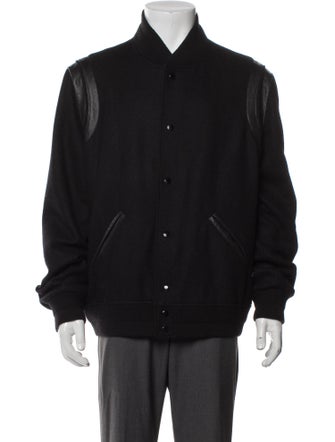 Saint Laurent 2019 Teddy Bomber Jacket