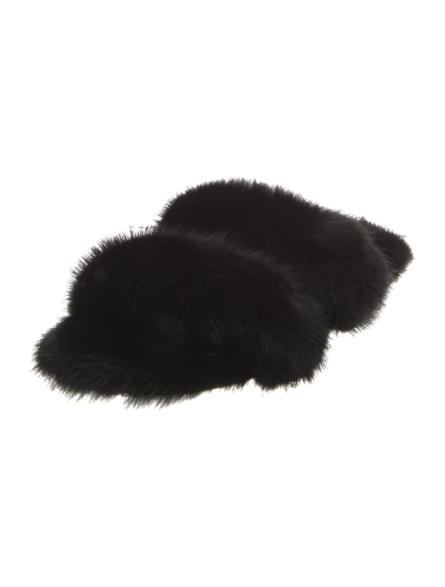 Saint Laurent Fur Slides