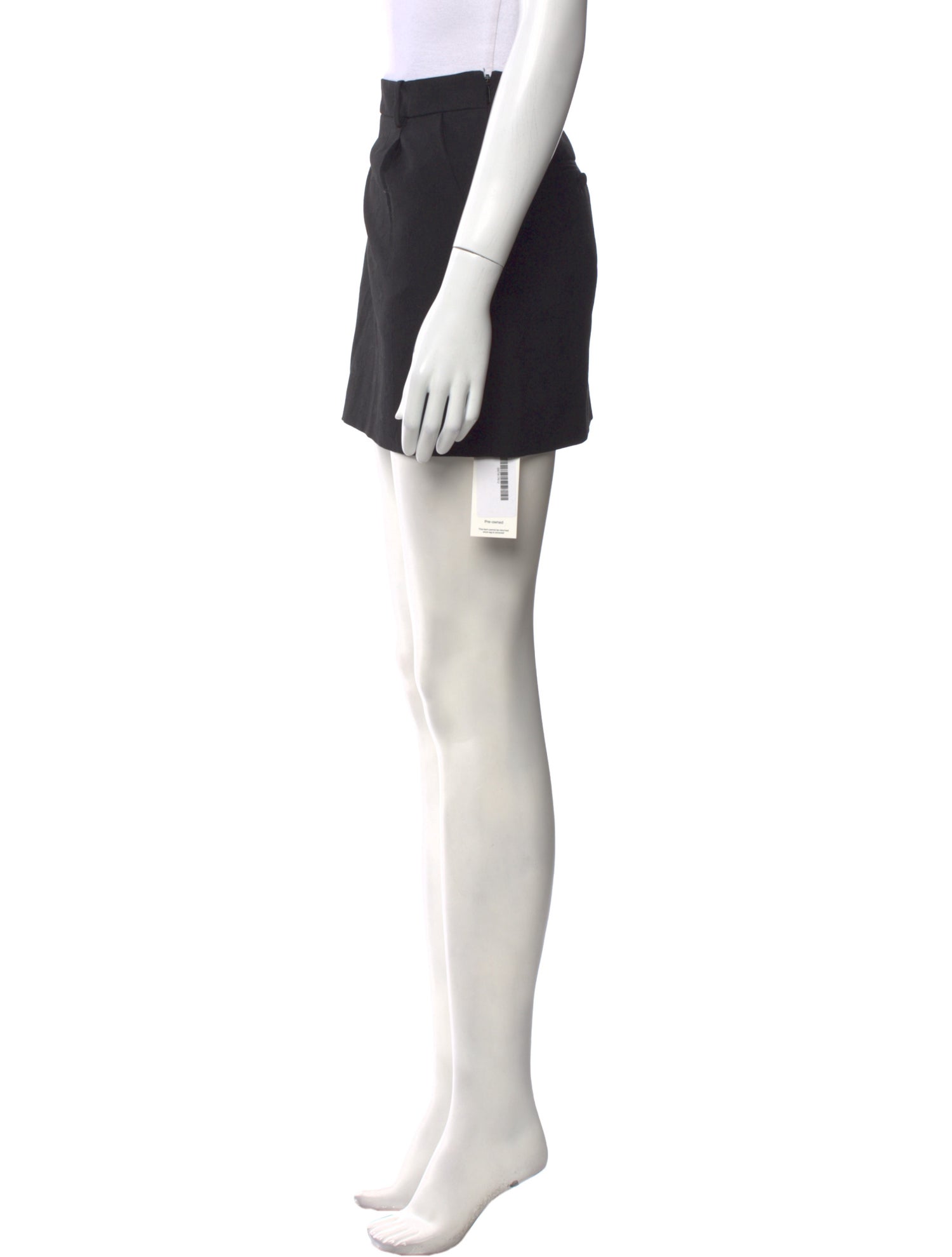 Saint Laurent Virgin Wool Mini Skirt