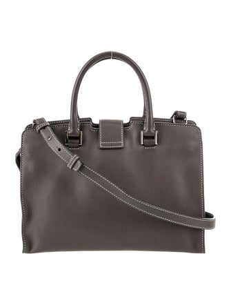 Saint Laurent Leather Top Handle Bag