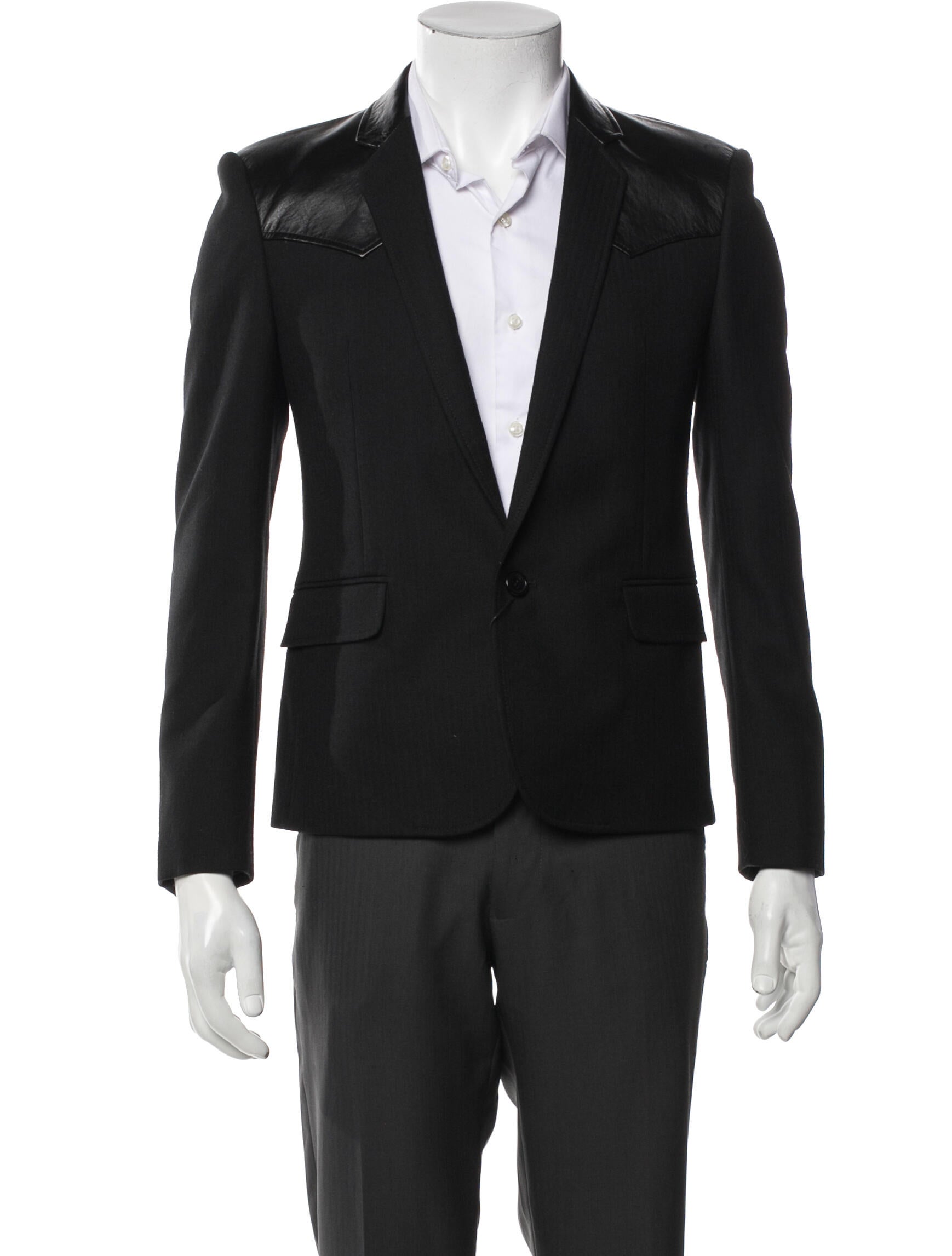 Saint Laurent 2018 Wool Moto Jacket