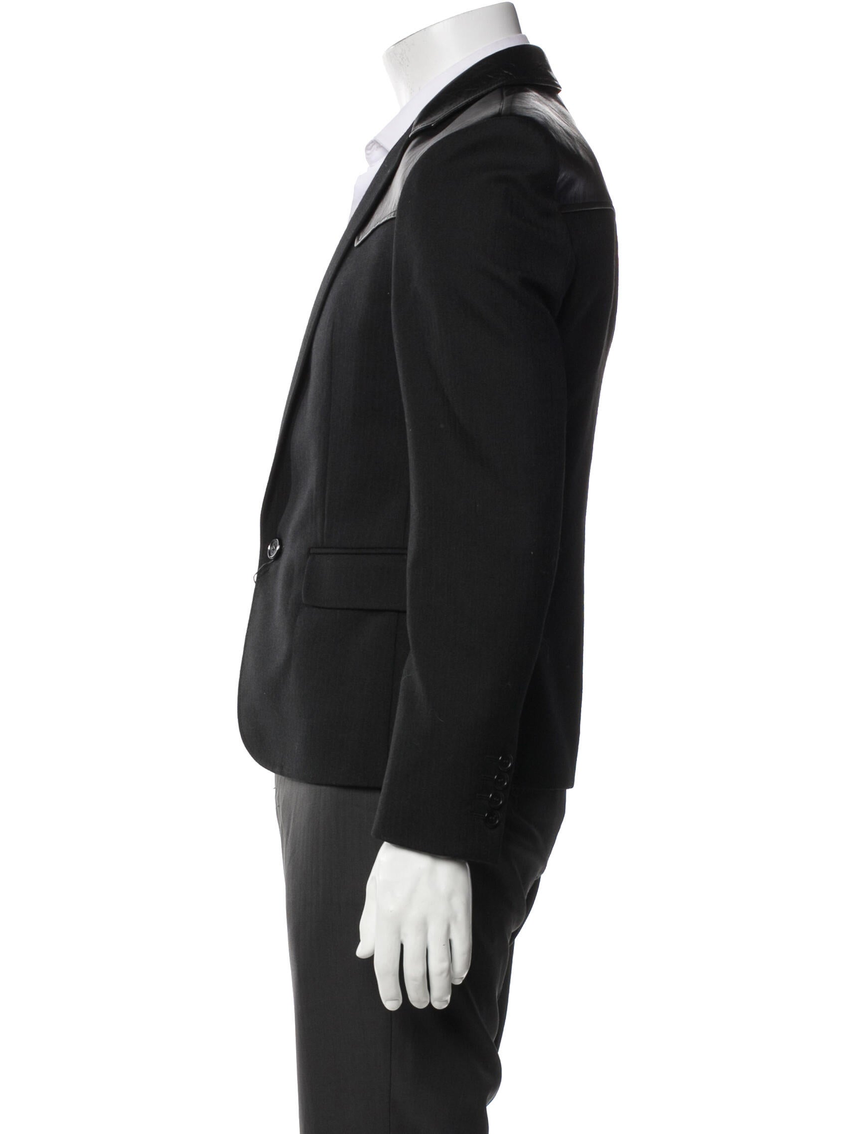 Saint Laurent 2018 Wool Moto Jacket