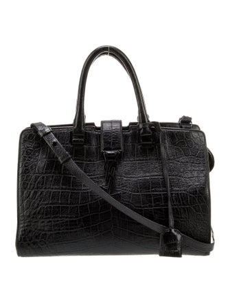 Saint Laurent Leather Top Handle Bag Small