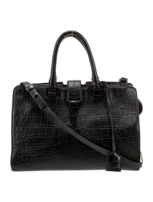 Saint Laurent Leather Top Handle Bag Small