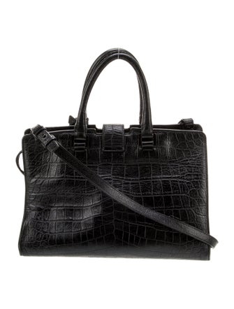 Saint Laurent Leather Top Handle Bag Small