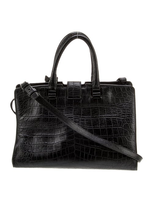 Saint Laurent Leather Top Handle Bag Small