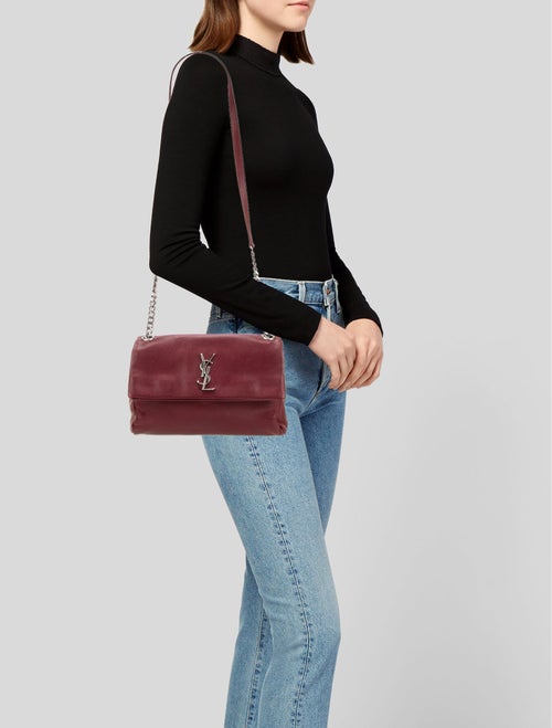 Saint Laurent Leather Shoulder Bag