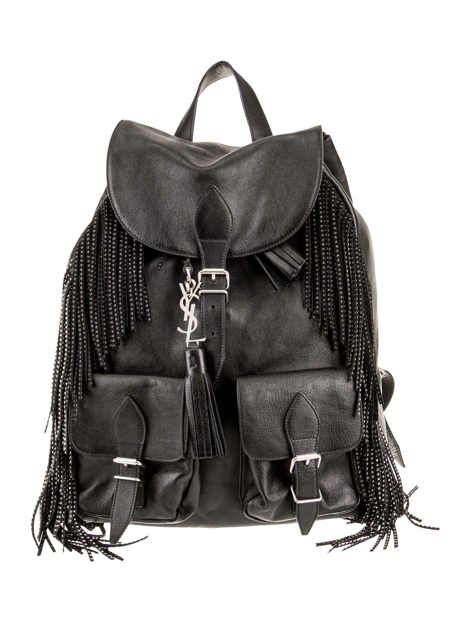 Saint Laurent Leather Backpack