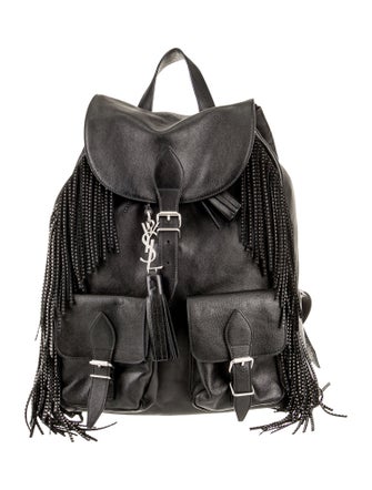 Saint Laurent Leather Backpack