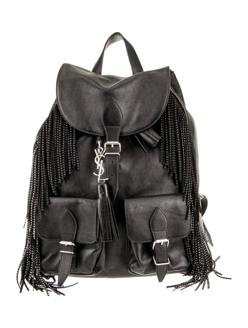 Saint Laurent Leather Backpack