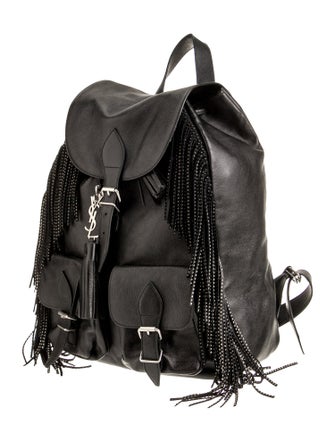 Saint Laurent Leather Backpack