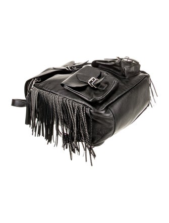 Saint Laurent Leather Backpack